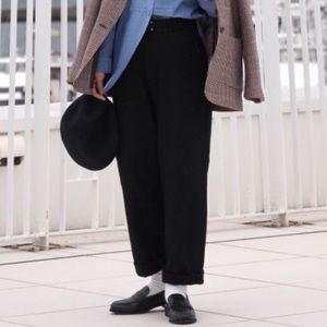 Uniqlo/Ines de la Fressange Women’s Navy Blue Chino Pants